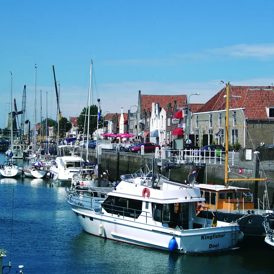 stockfoto haven zierikzee